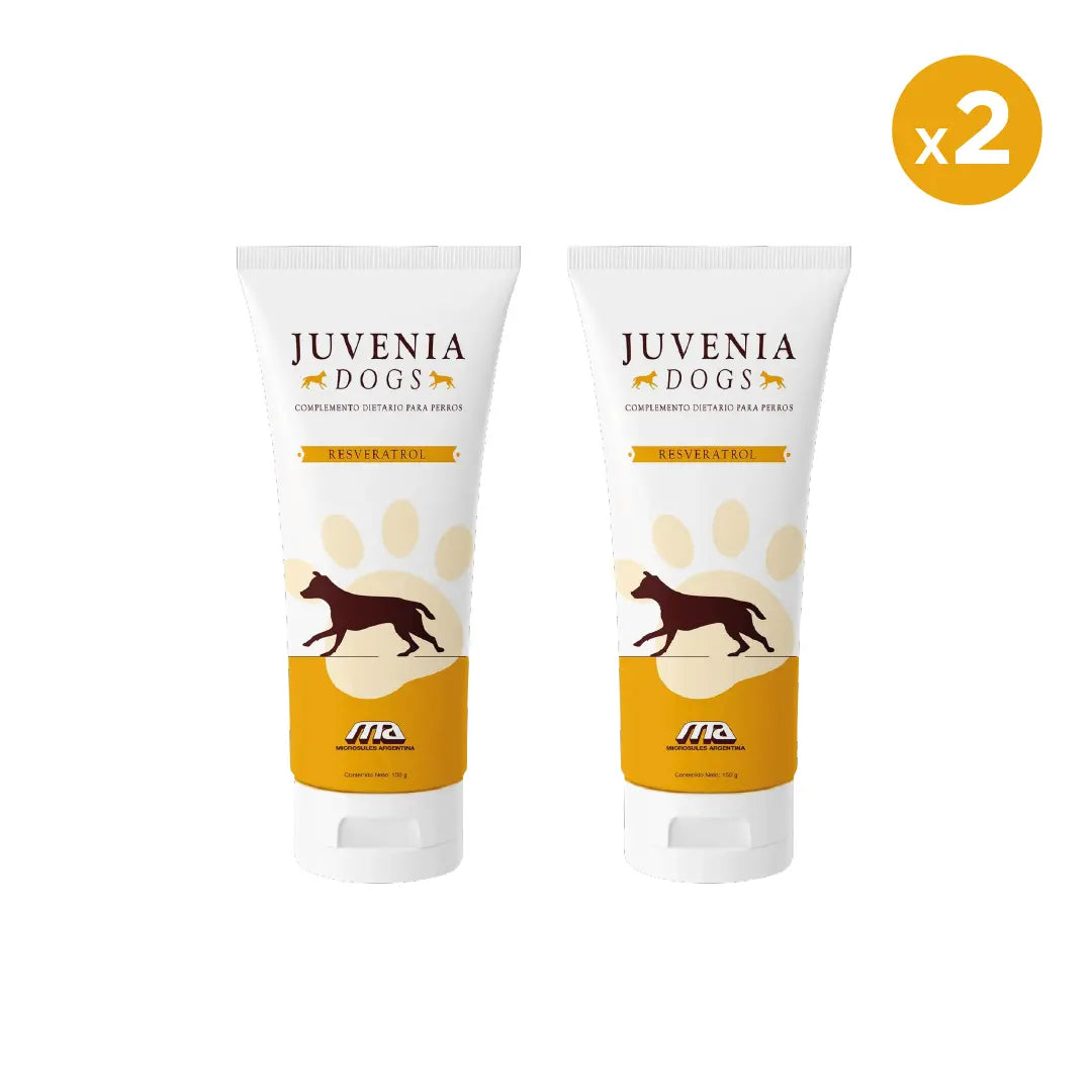 2x JUVENIA DOGS  POMO DE 150GR